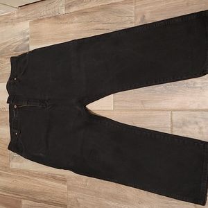 Wrangler men's black jeans size 40×30